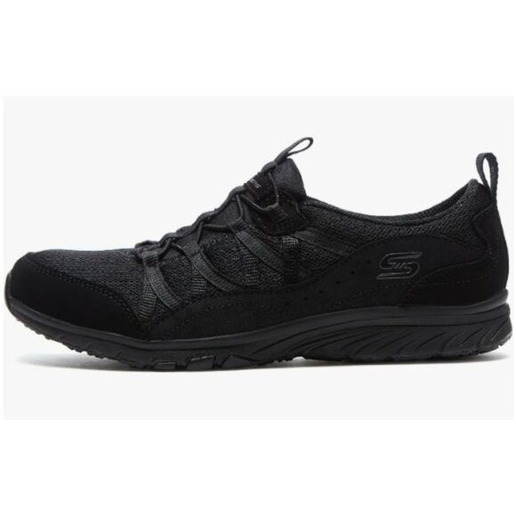 SKECHERS Sport Gratis Live Golden Black Size 8.5 NEW - Picture 5 of 11